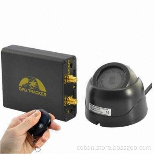 Car GPS Tracker, Vehicle Tracker AVL GPS Tracking Support Fuel Sensor, SD Card and Camera
